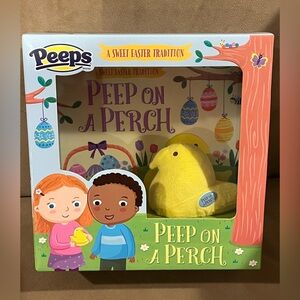 Peeps Yellow Stuffed Animal - Peep on a Perch